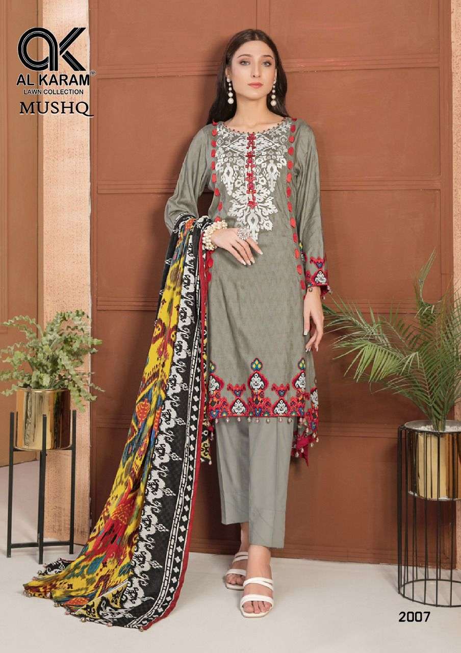 AL KARAM MUSHQ COTTON DUPATTA VOL 2