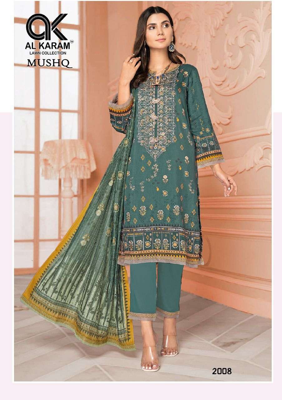 AL KARAM MUSHQ COTTON DUPATTA VOL 2