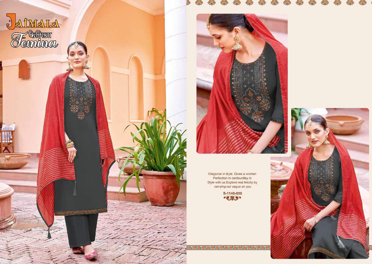 ALOK SUITS JAIMALA FEMINA