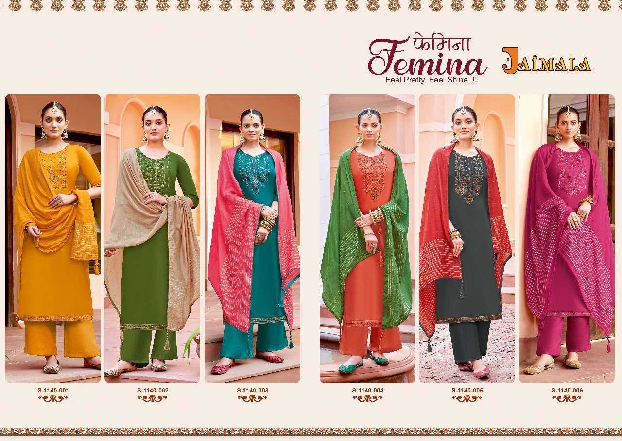 ALOK SUITS JAIMALA FEMINA
