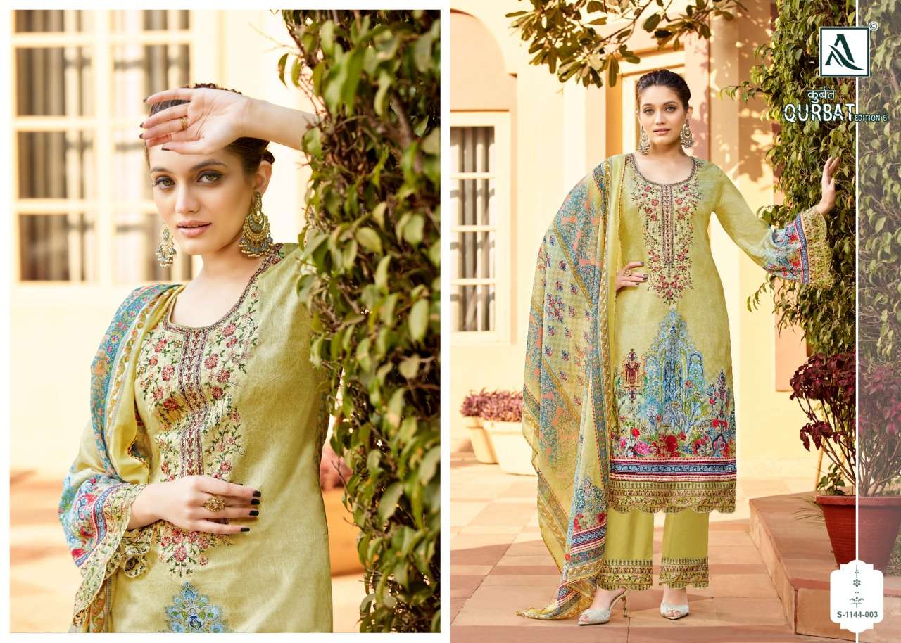 ALOK SUITS QURBAT VOL 6