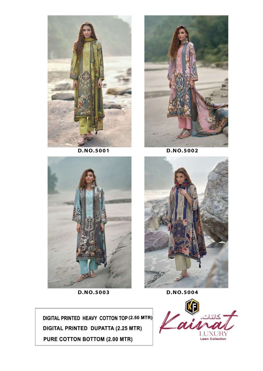 KEVAL FAB KAINAT LUXURY LAWN COLLECTION VOL 5