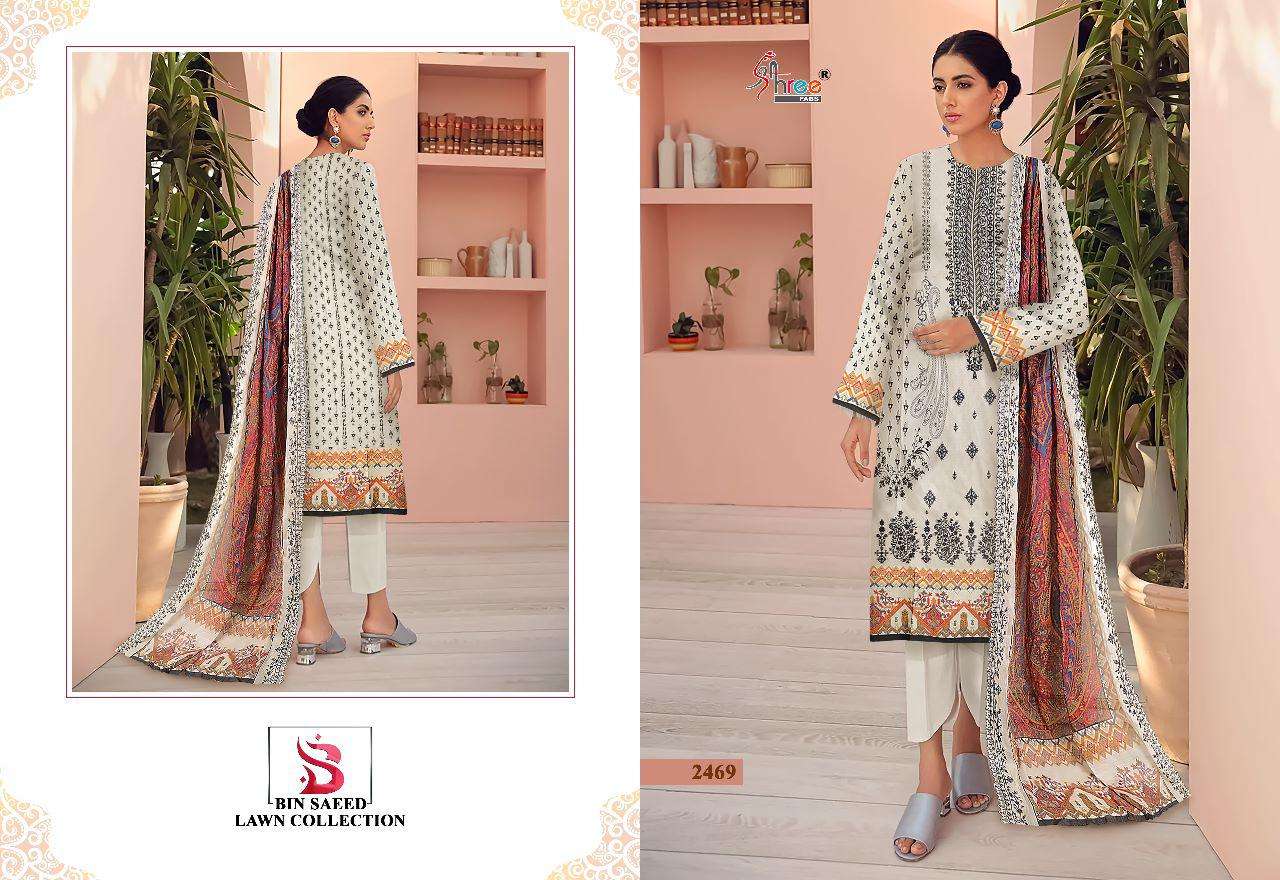 SHREE FABS BIN SAEED LAWN COLLECTION 
