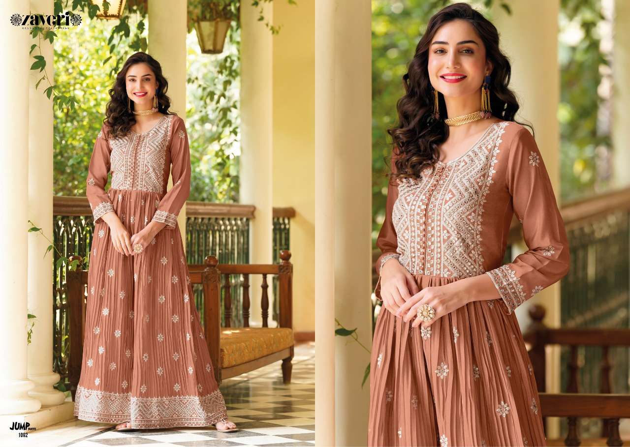 ZAVERI WOMAN BEAUTY JUMPSUIT VOL 2