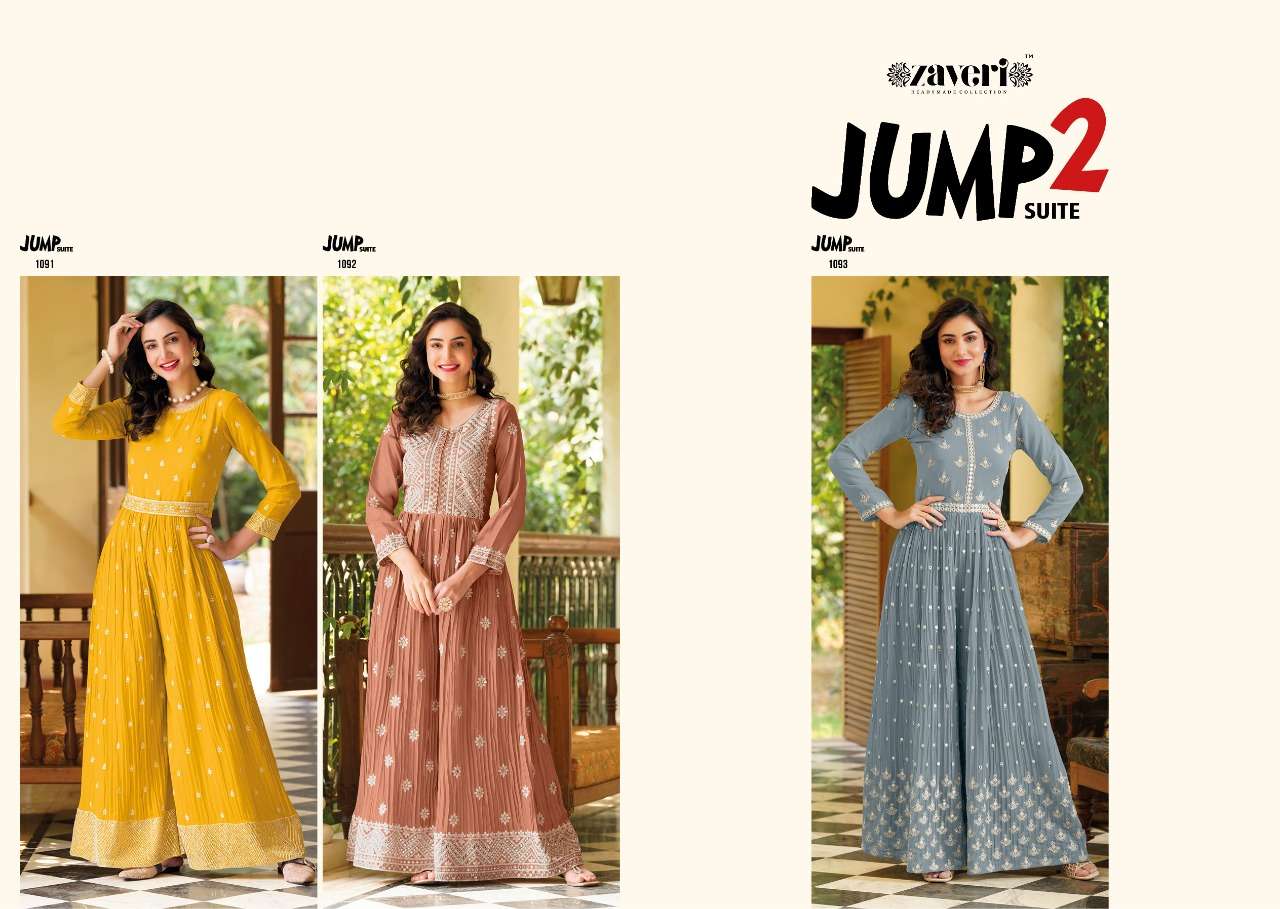 ZAVERI WOMAN BEAUTY JUMPSUIT VOL 2