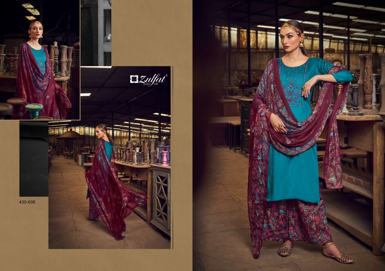 ZULFAT DESIGNER SUITS MANOHARI 
