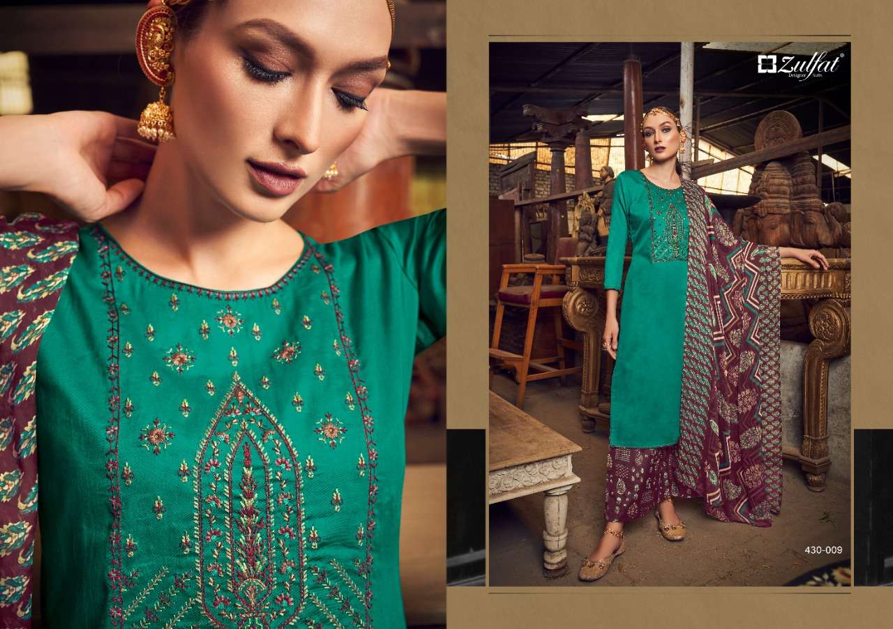 ZULFAT DESIGNER SUITS MANOHARI 