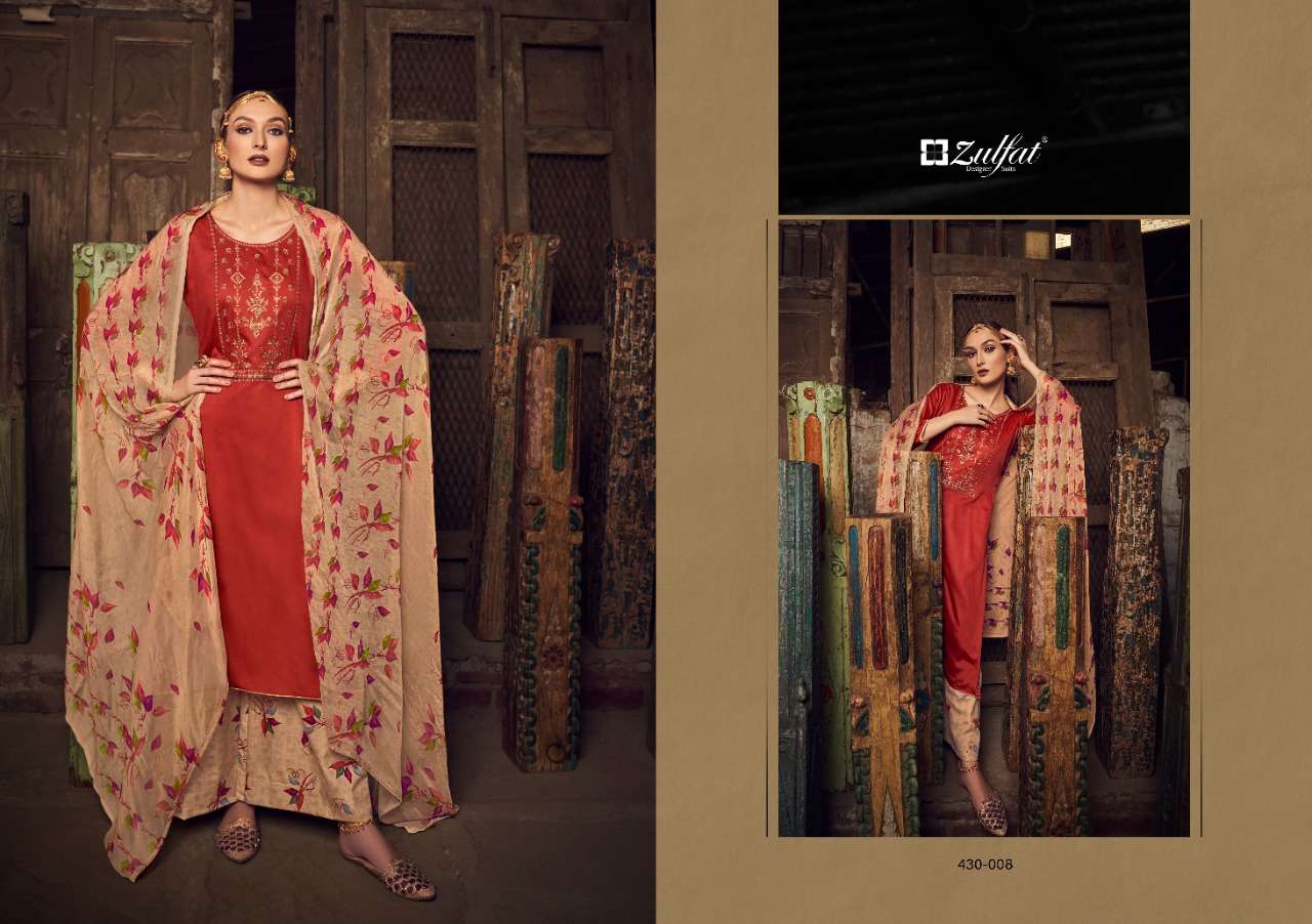 ZULFAT DESIGNER SUITS MANOHARI 