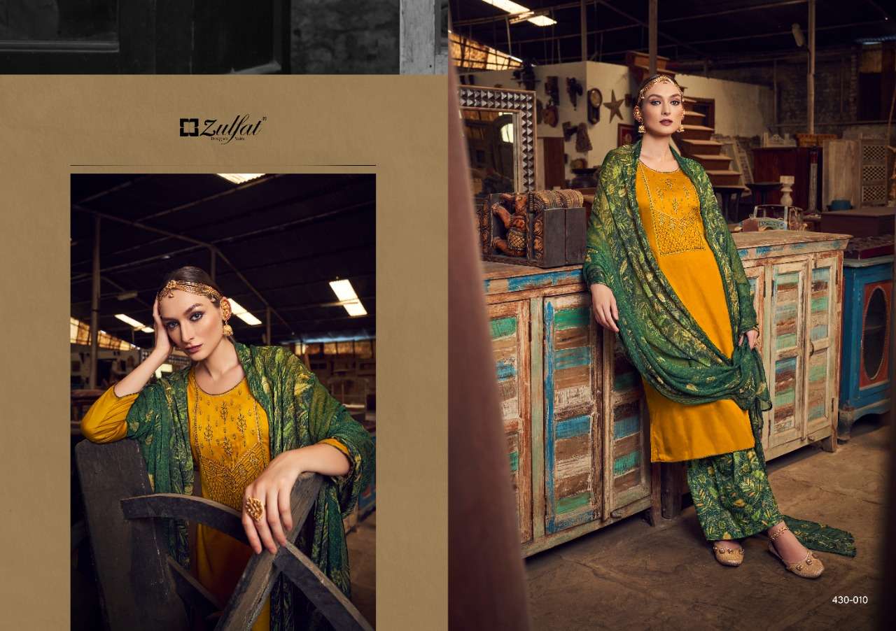 ZULFAT DESIGNER SUITS MANOHARI 