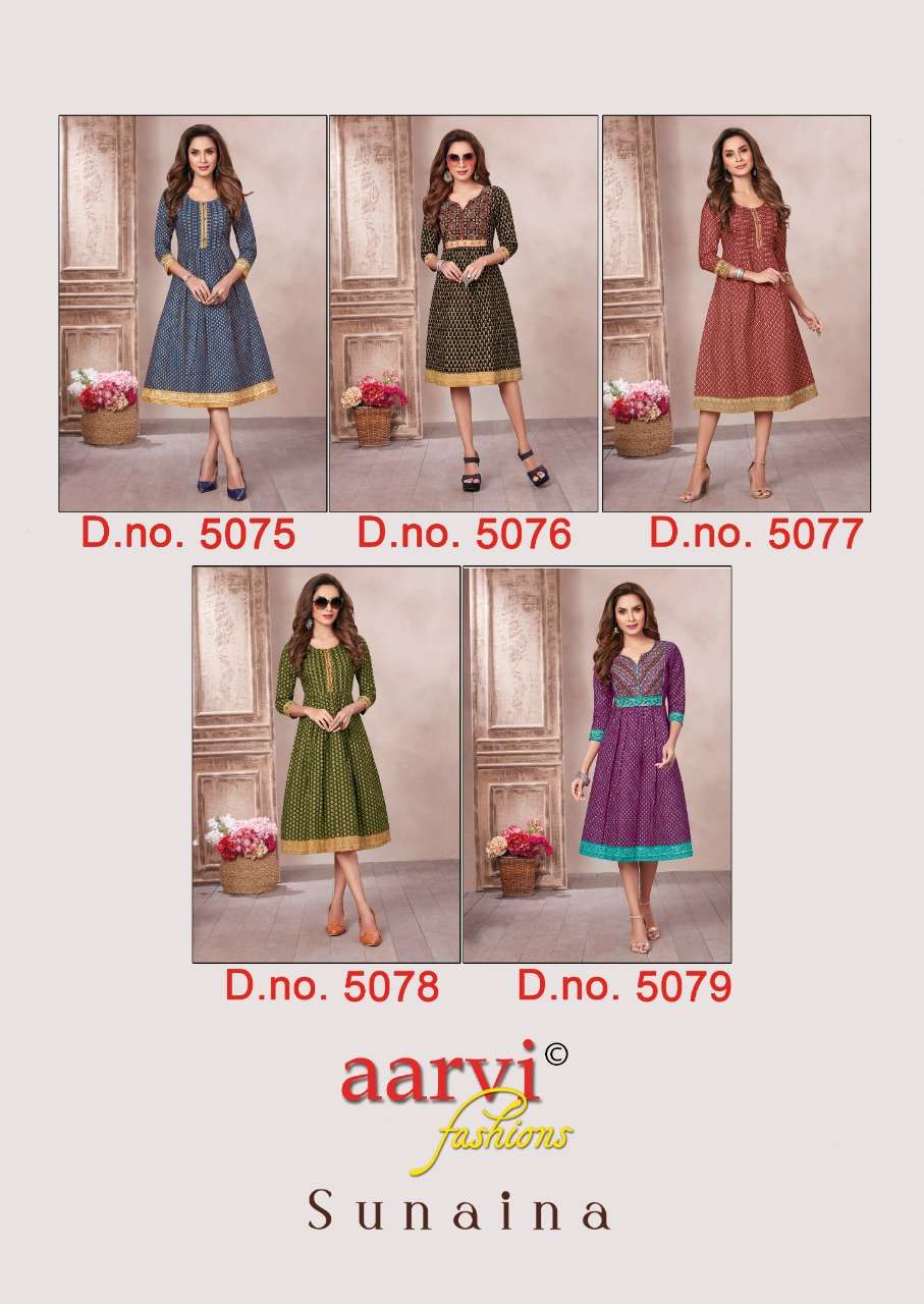 AARVI FASHION SUNAINA VOL 1 