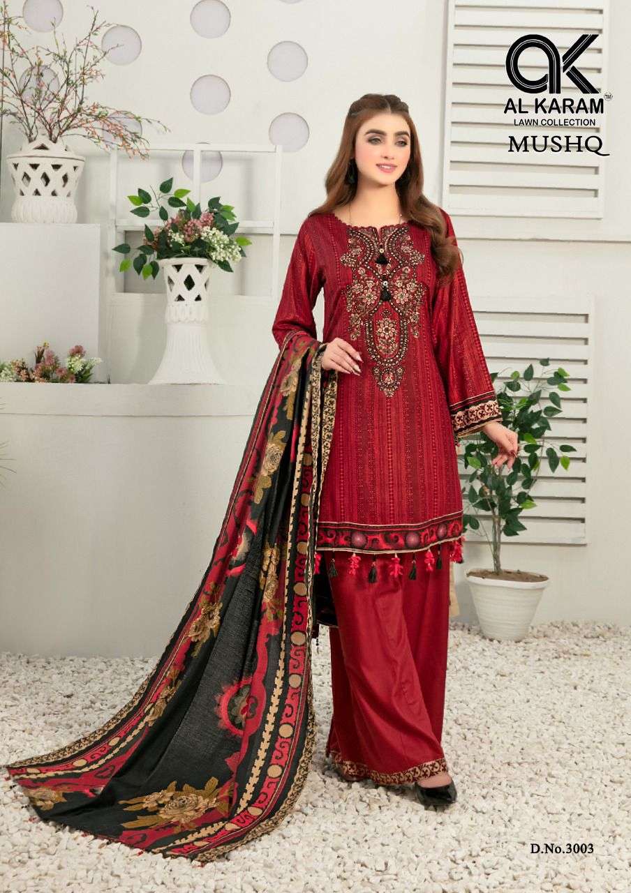 AL KARAM MUSHQ COTTON DUPATTA VOL 3