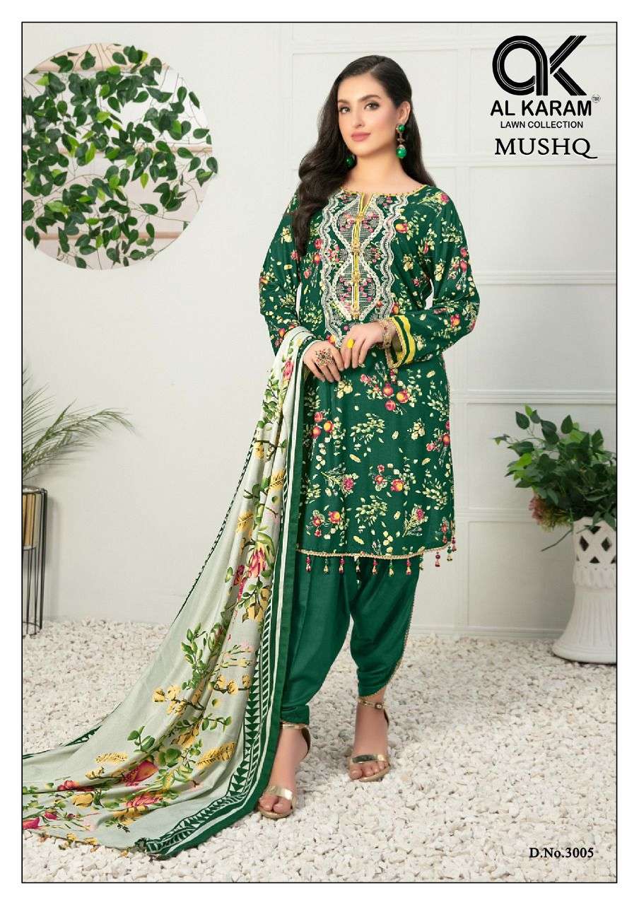 AL KARAM MUSHQ COTTON DUPATTA VOL 3