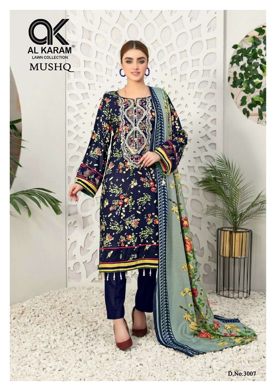 AL KARAM MUSHQ COTTON DUPATTA VOL 3
