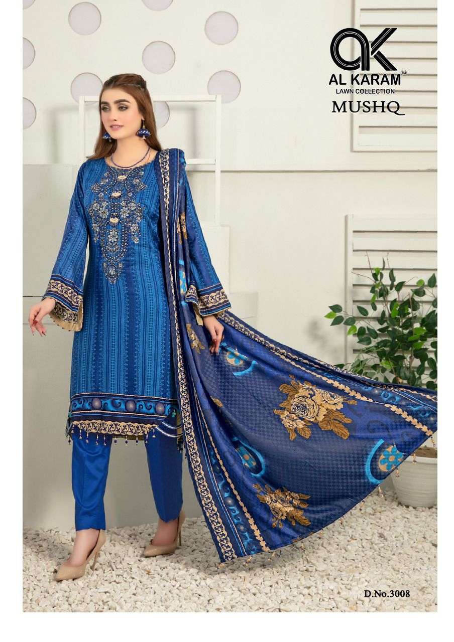 AL KARAM MUSHQ COTTON DUPATTA VOL 3