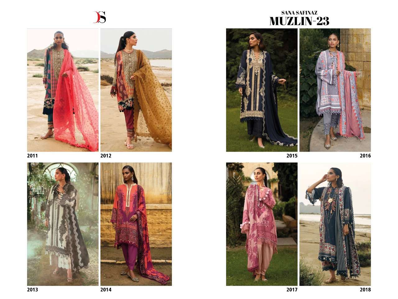 DEEPSY SUITS SANA SAFINAZ MUZLIN 23