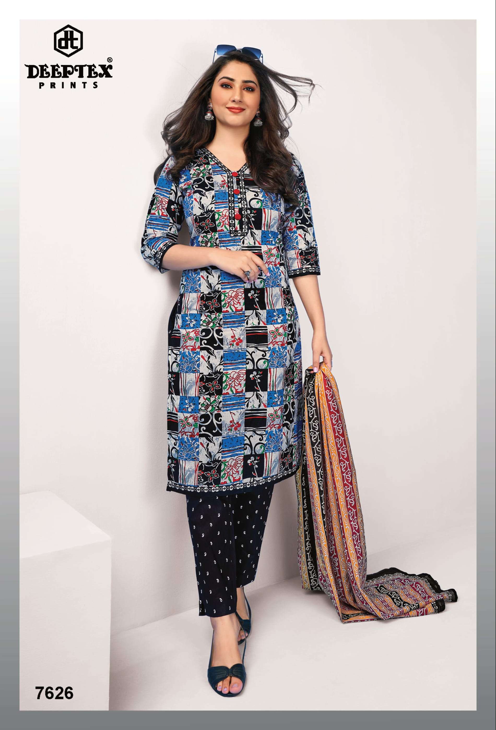DEEPTEX PRINTS MISS INDIA VOL 76 