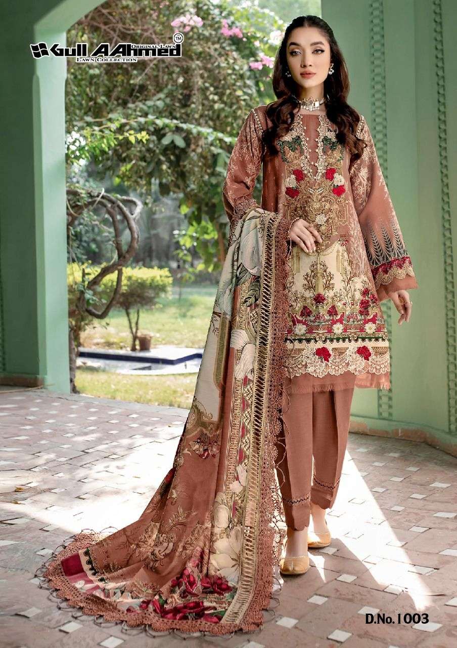 GULL AAHMED MINHAL EXCLUSIVE LAWN COLLECTION VOL 1