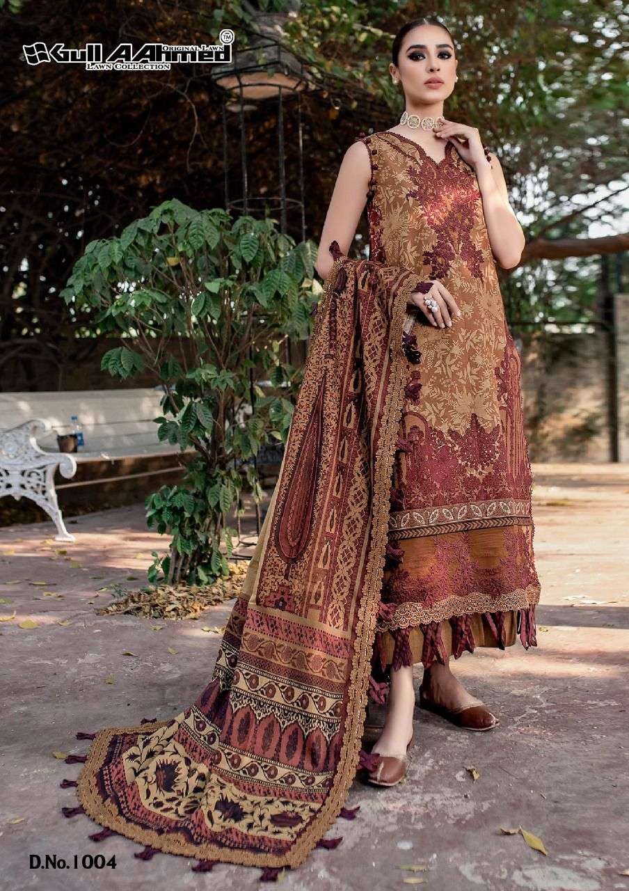 GULL AAHMED MINHAL EXCLUSIVE LAWN COLLECTION VOL 1