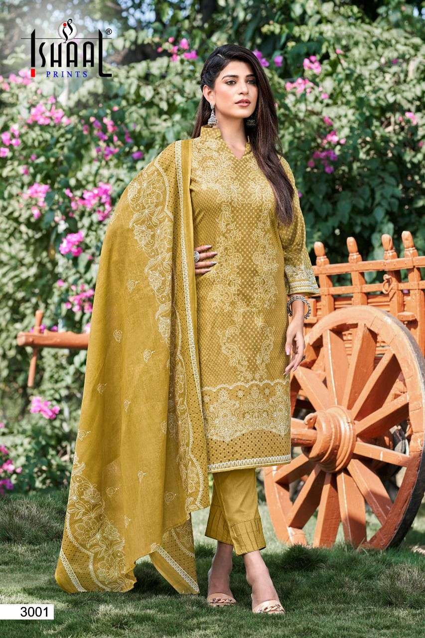 ISHAAL PRINTS KESARIYA VOL 3 