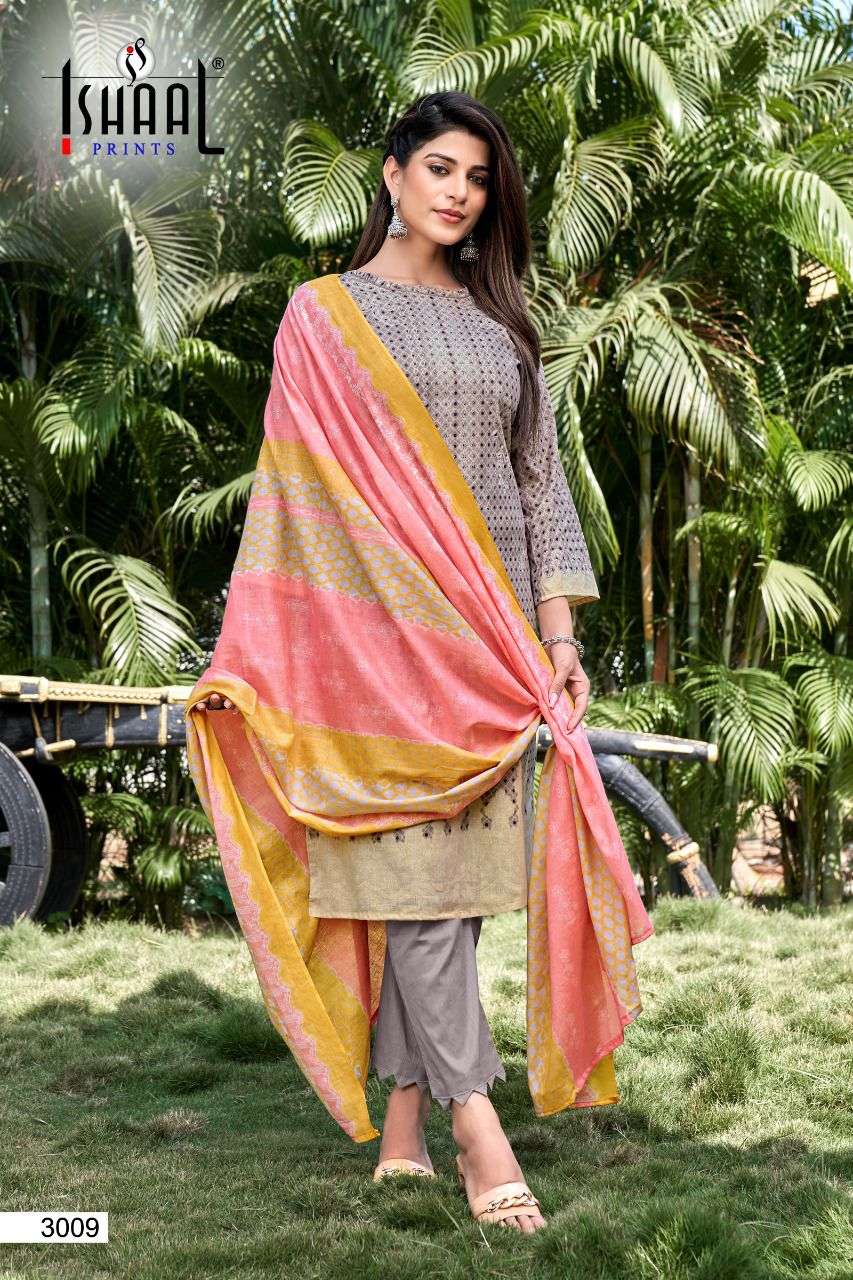ISHAAL PRINTS KESARIYA VOL 3 
