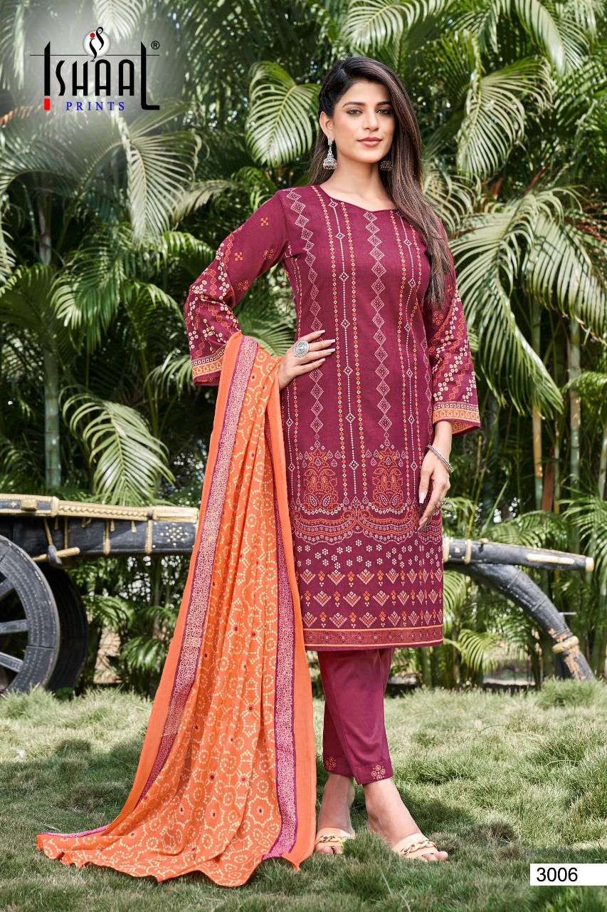 ISHAAL PRINTS KESARIYA VOL 3 
