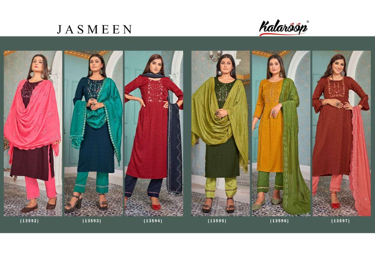 KALAROOP KAJREE FASHION JASMEEN