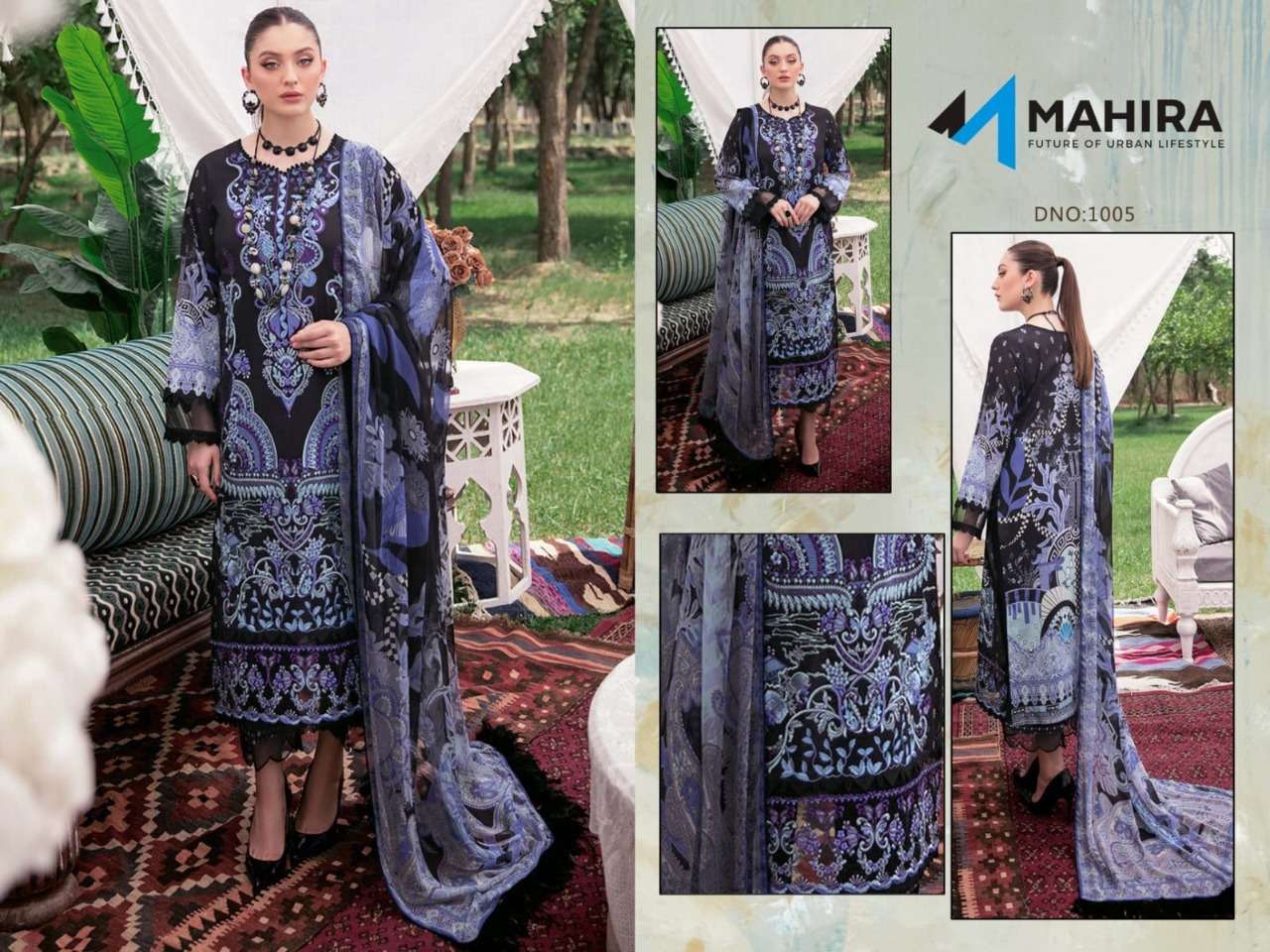 AGHA NOOR MAHIRA LAXURY COTTON COLLECTION VOL 1 