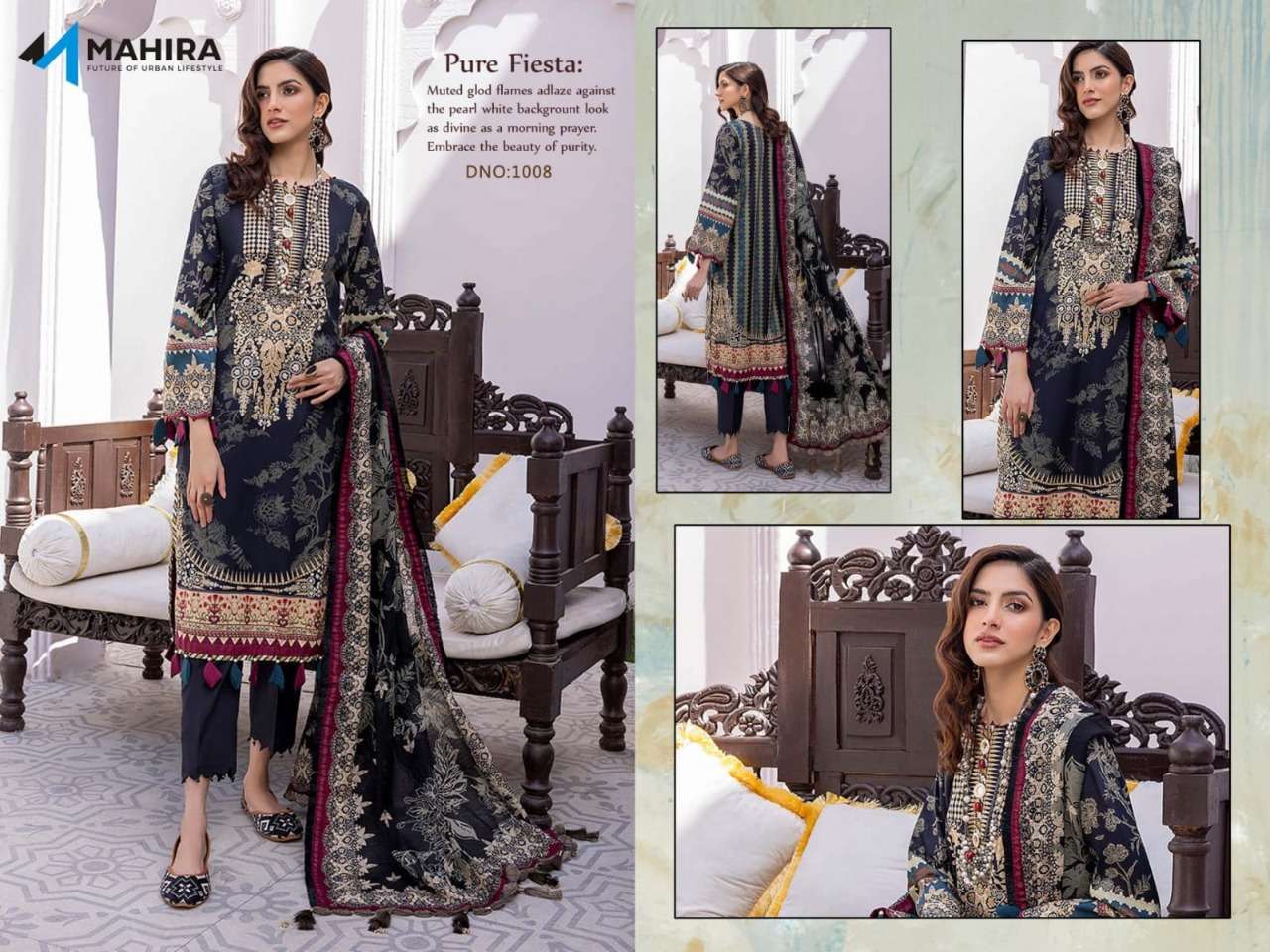 AGHA NOOR MAHIRA LAXURY COTTON COLLECTION VOL 1 