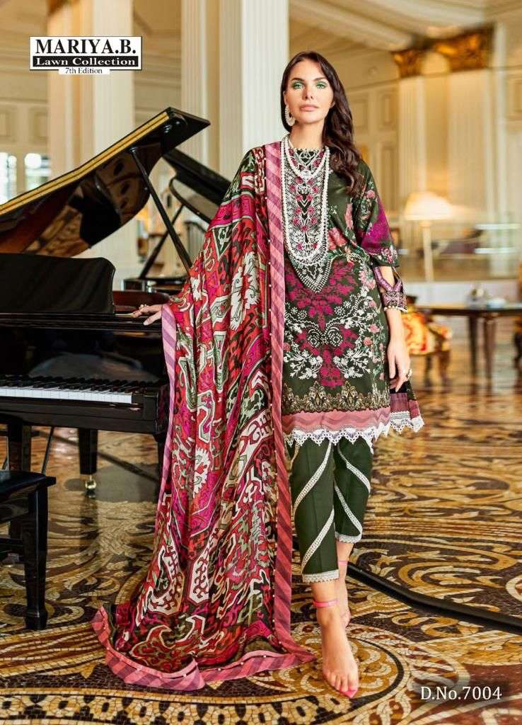 TAWAKKAL FABRICS MARIYA B LAWN COLLECTION VOL 7 