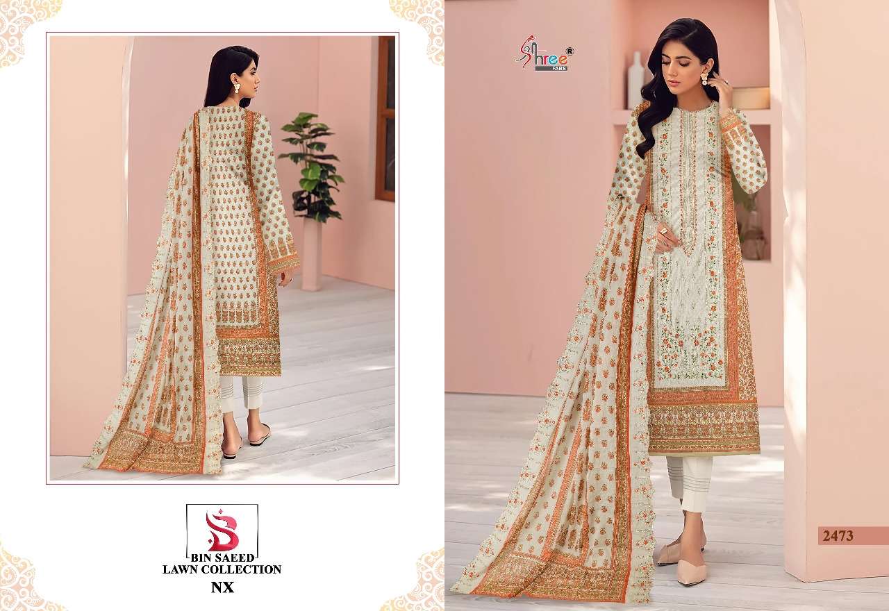 SHREE FABS BIN SAEED LAWN COLLECTION NX 