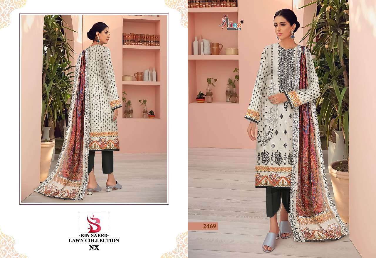 SHREE FABS BIN SAEED LAWN COLLECTION NX 