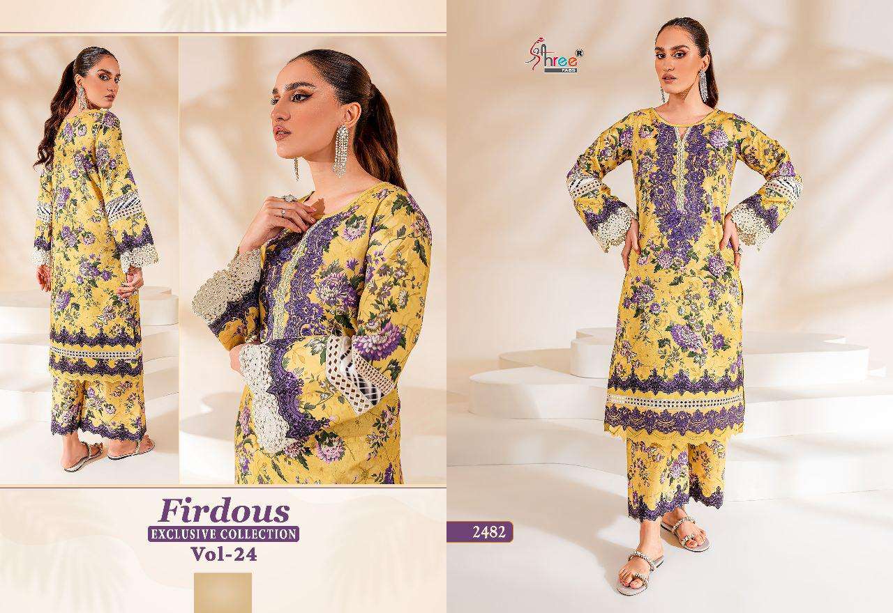 SHREE FABS FIRDOUS EXCLUSIVE COLLECTION VOL 24