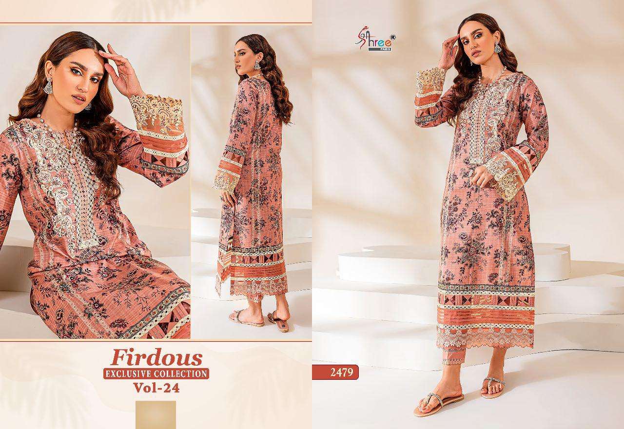 SHREE FABS FIRDOUS EXCLUSIVE COLLECTION VOL 24