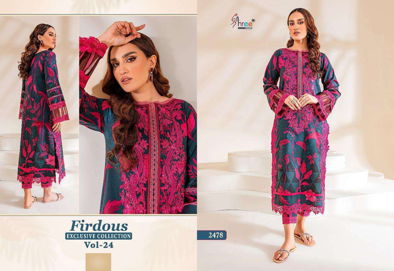 SHREE FABS FIRDOUS EXCLUSIVE COLLECTION VOL 24