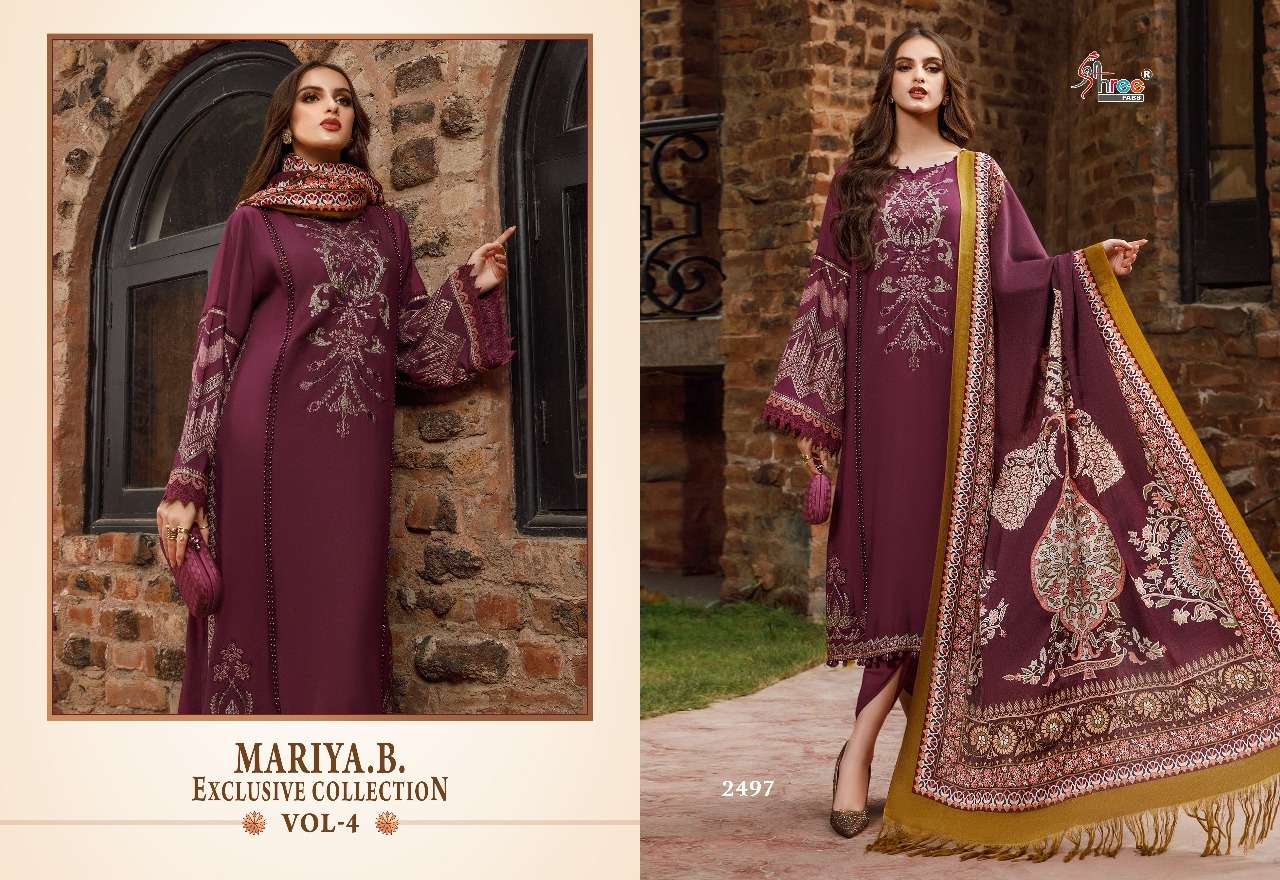 SHREE FABS MARIA B EXCLUSIVE COLLECTION VOL 4 