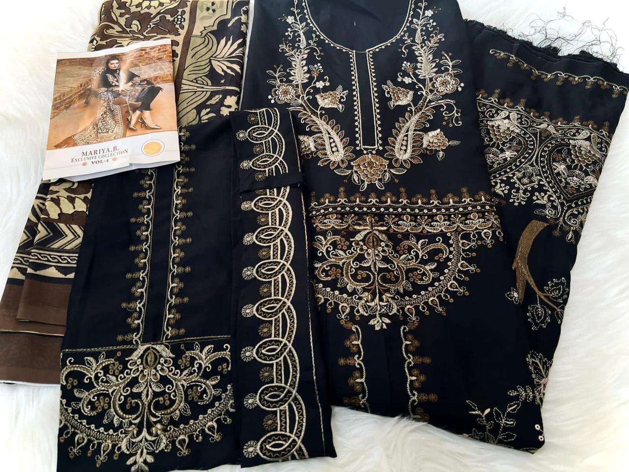  SHREE FABS MARIA B EXCLUSIVE COLLECTION VOL 4 D NO 2498