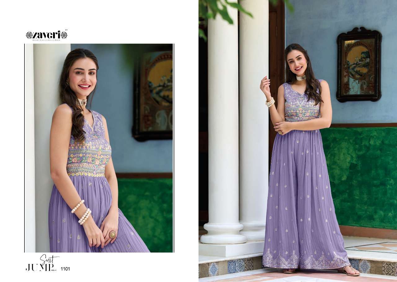 ZAVERI WOMAN BEAUTY JUMPSUIT VOL 4 