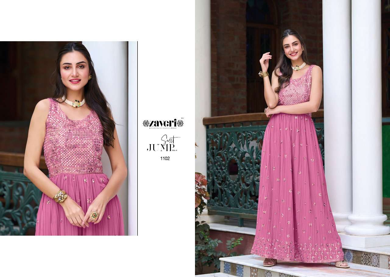 ZAVERI WOMAN BEAUTY JUMPSUIT VOL 4 