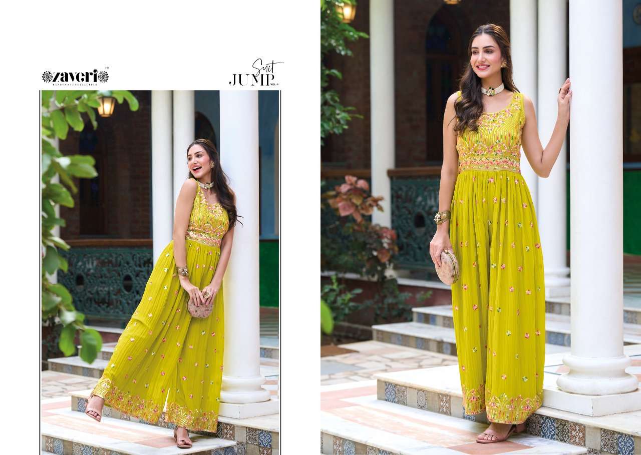 ZAVERI WOMAN BEAUTY JUMPSUIT VOL 4 