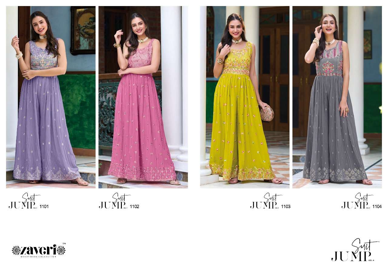 ZAVERI WOMAN BEAUTY JUMPSUIT VOL 4 