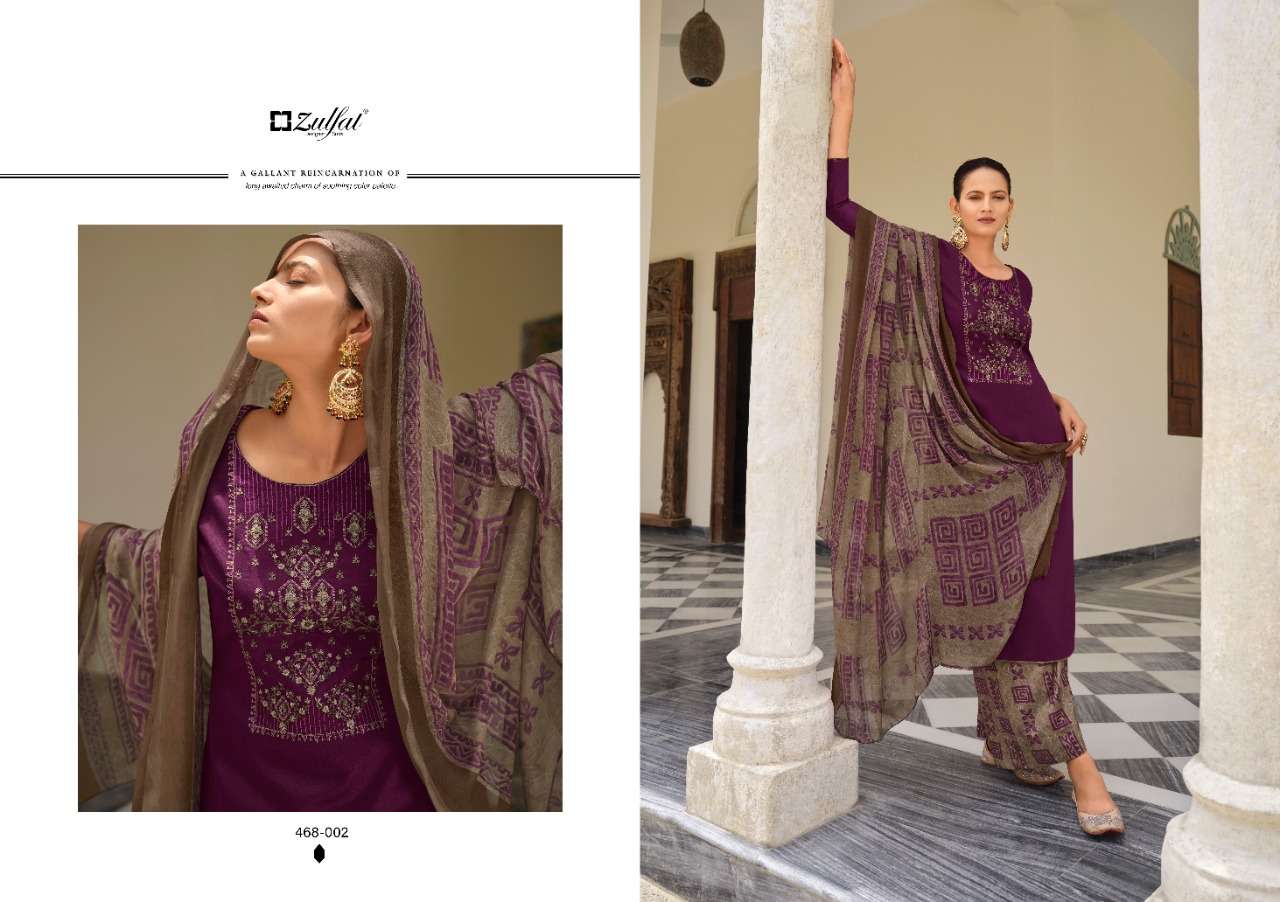 ZULFAT DESIGNER SUITS MAHONIA VOL 3