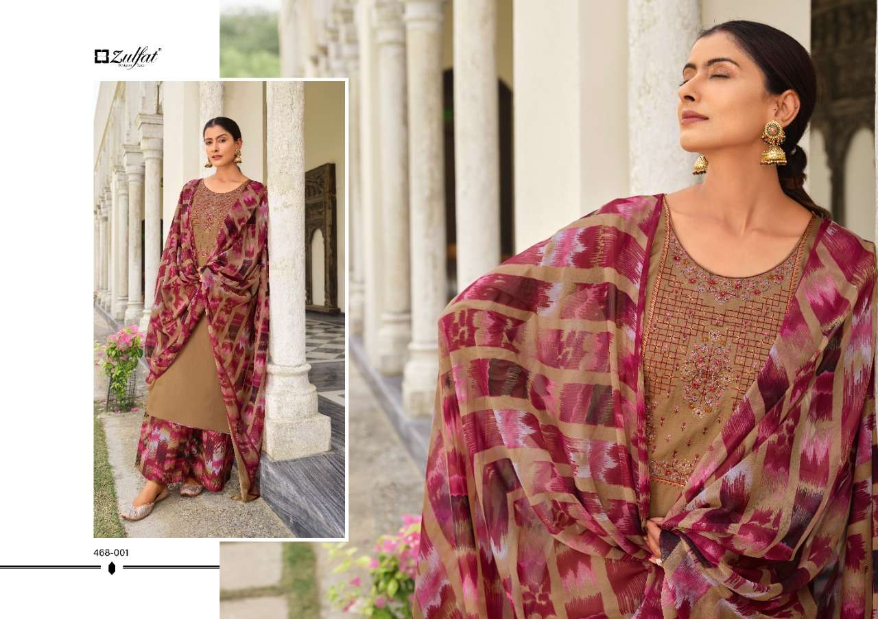 ZULFAT DESIGNER SUITS MAHONIA VOL 3