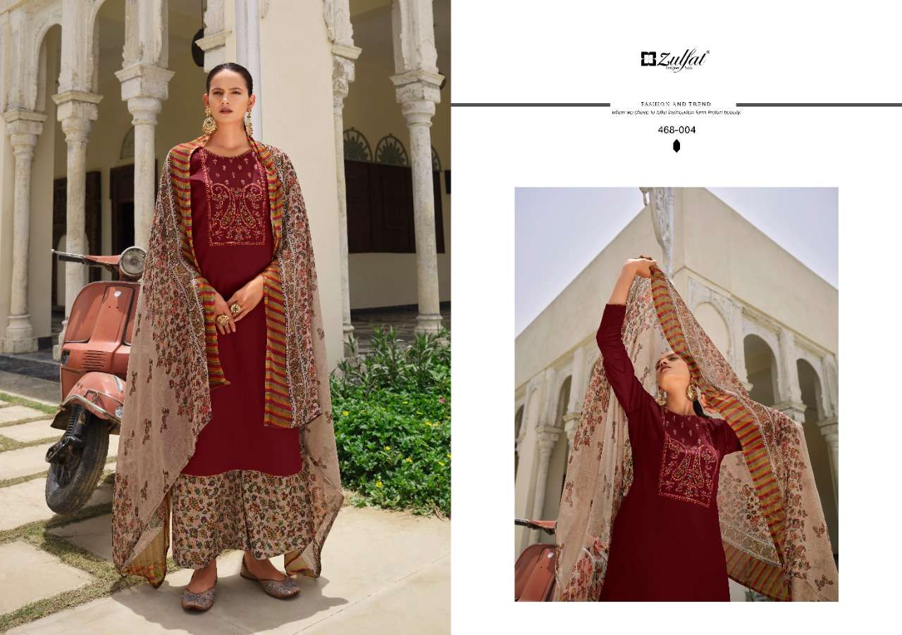 ZULFAT DESIGNER SUITS MAHONIA VOL 3