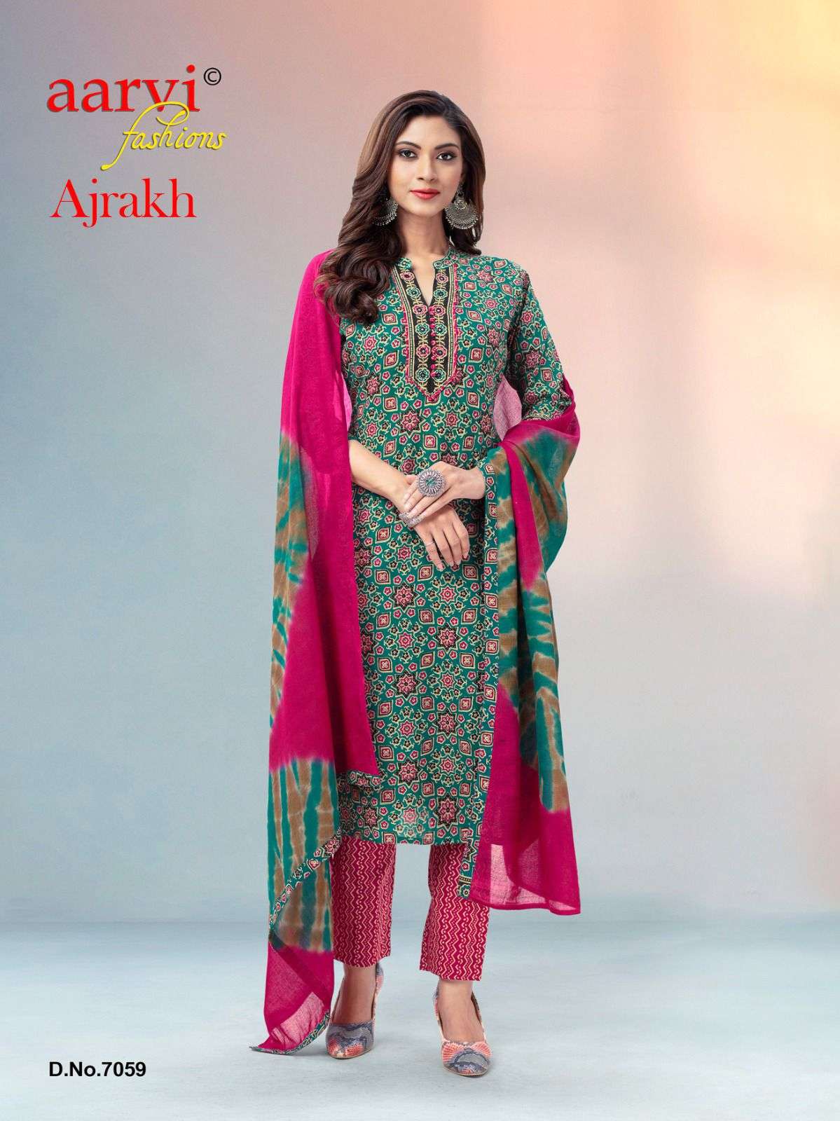 AARVI FASHION AJRAKH VOL 1 