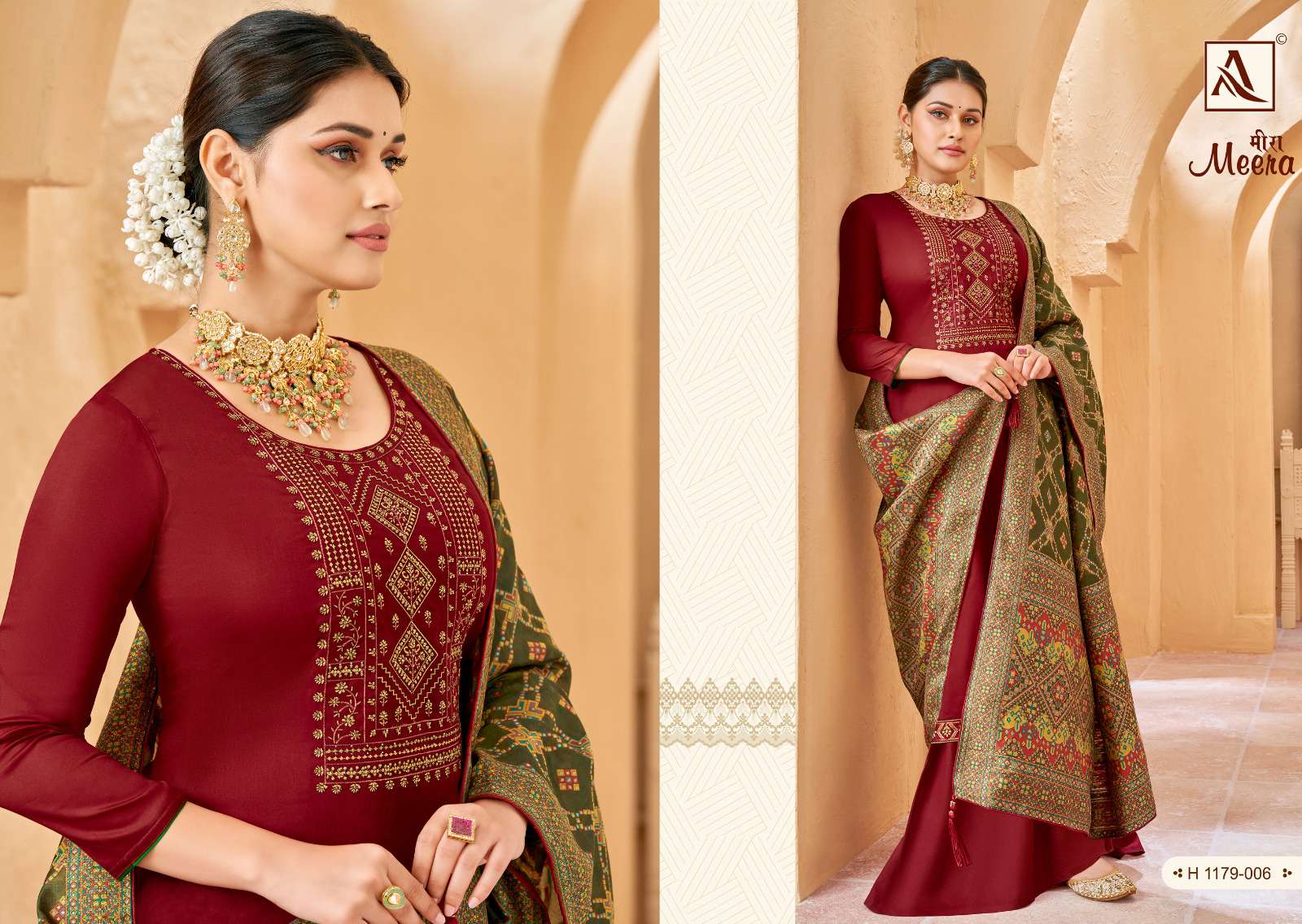 ALOK SUITS MEERA EDITION VOL 8