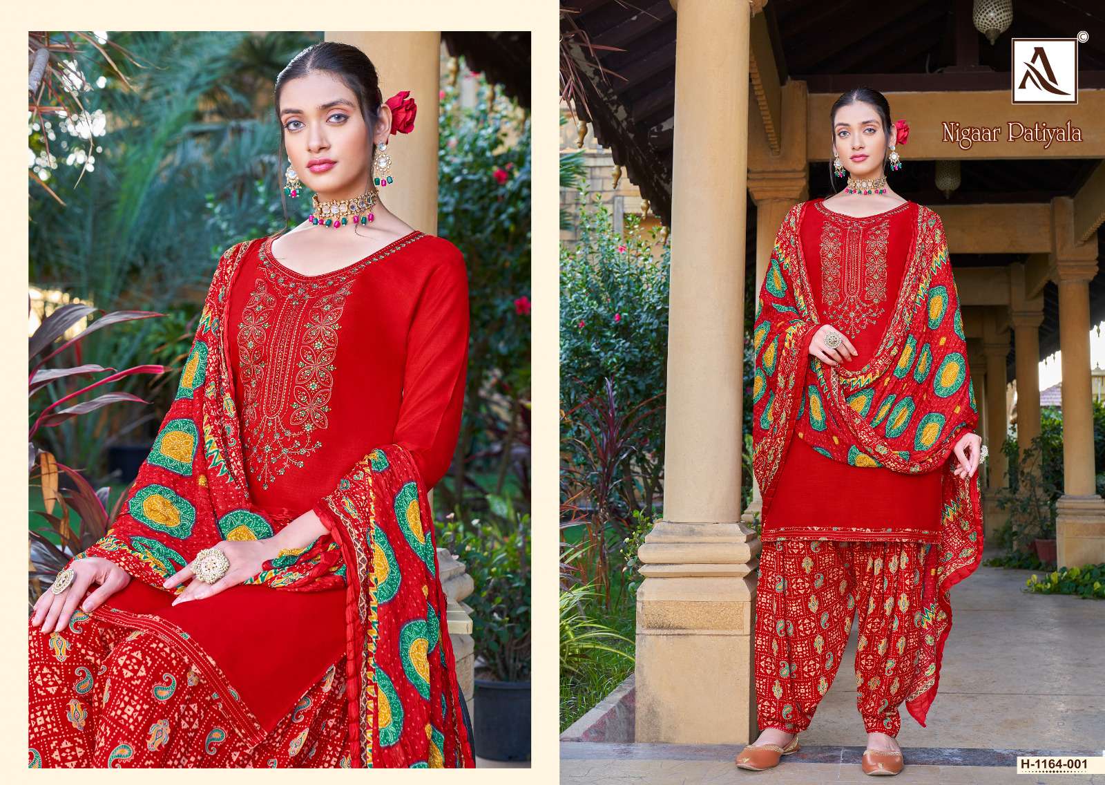 ALOK SUITS NIGAAR PATIYALA