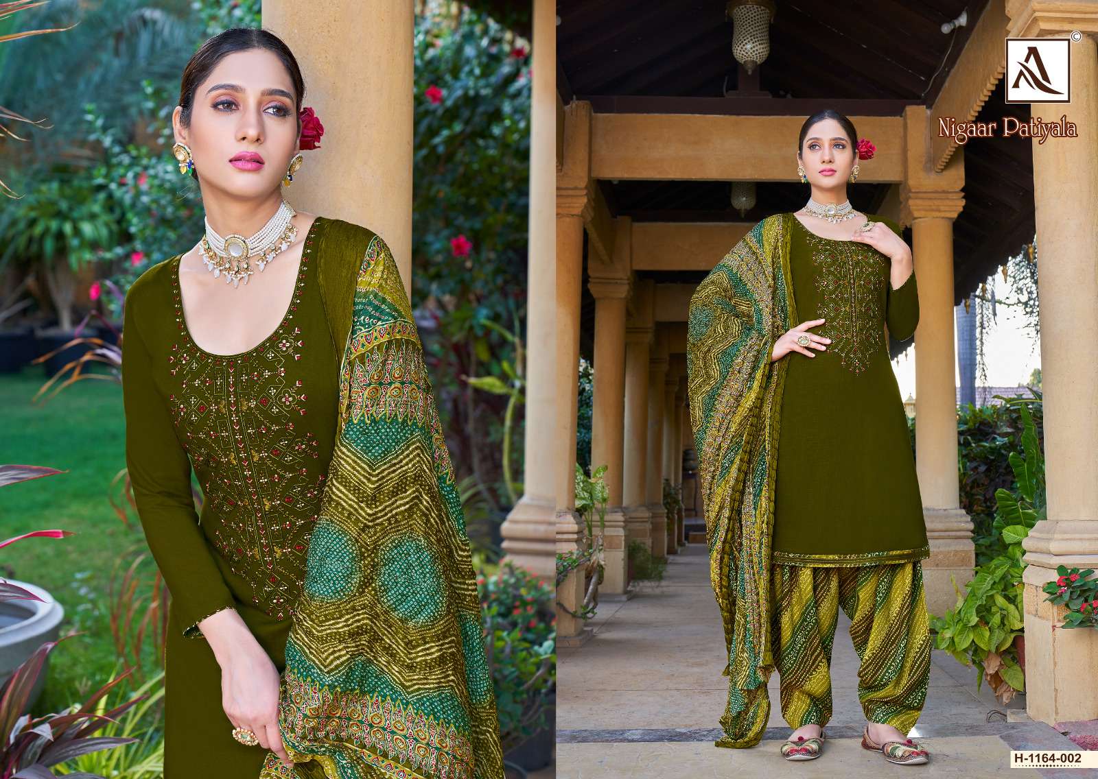 ALOK SUITS NIGAAR PATIYALA