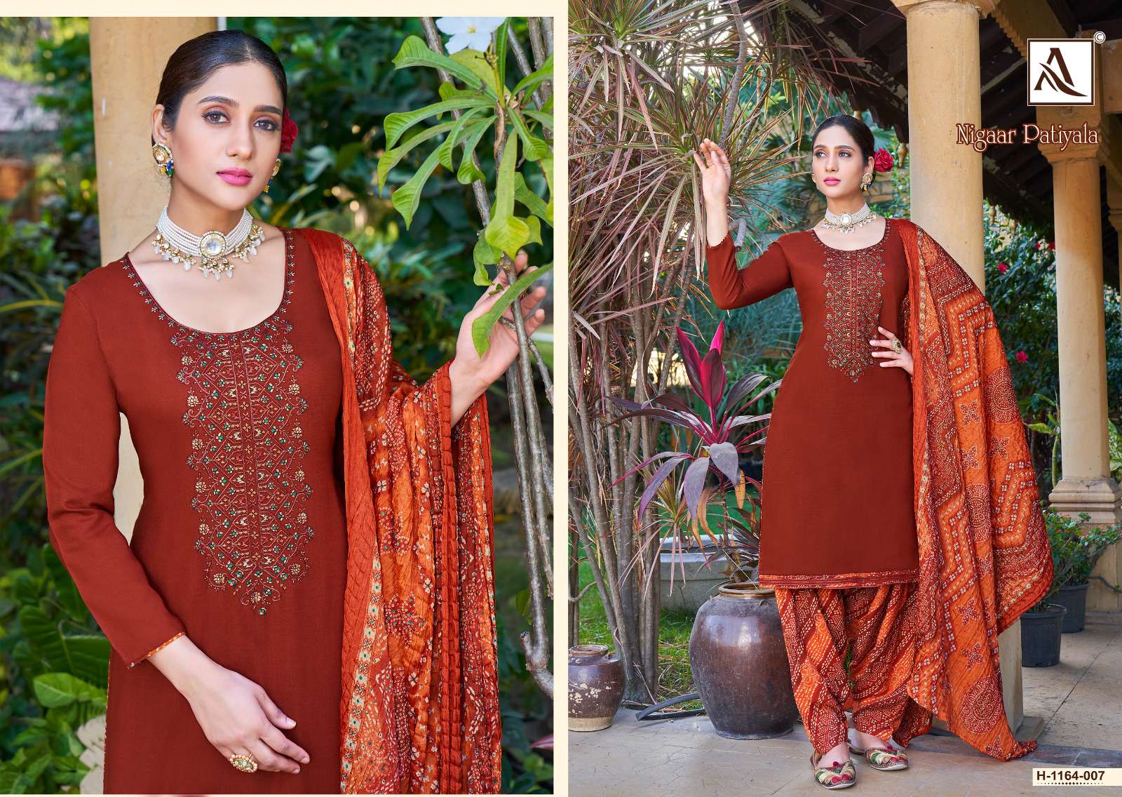 ALOK SUITS NIGAAR PATIYALA