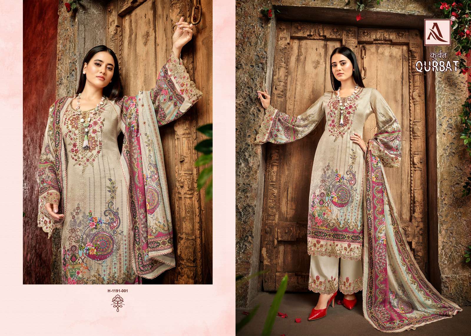 ALOK SUITS QURBAT VOL 8 