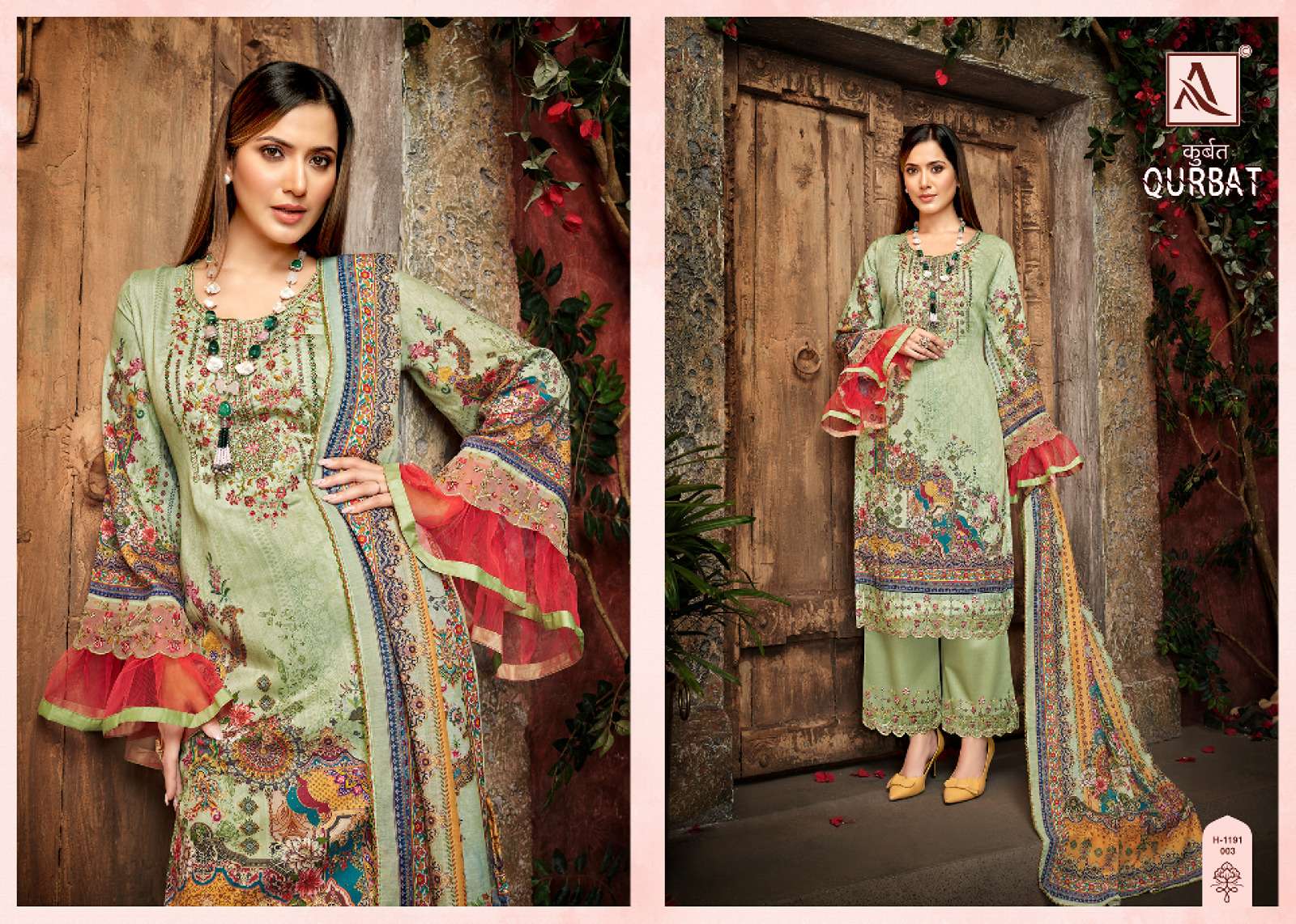 ALOK SUITS QURBAT VOL 8 